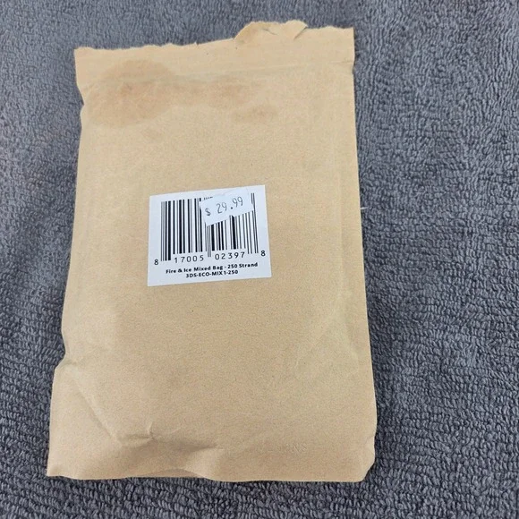 3Doodler Start+ Fire & Ice Plastic Bulk Bag 250 Strands 3DS-ECO-MIX1-250 New - Picture 2 of 3